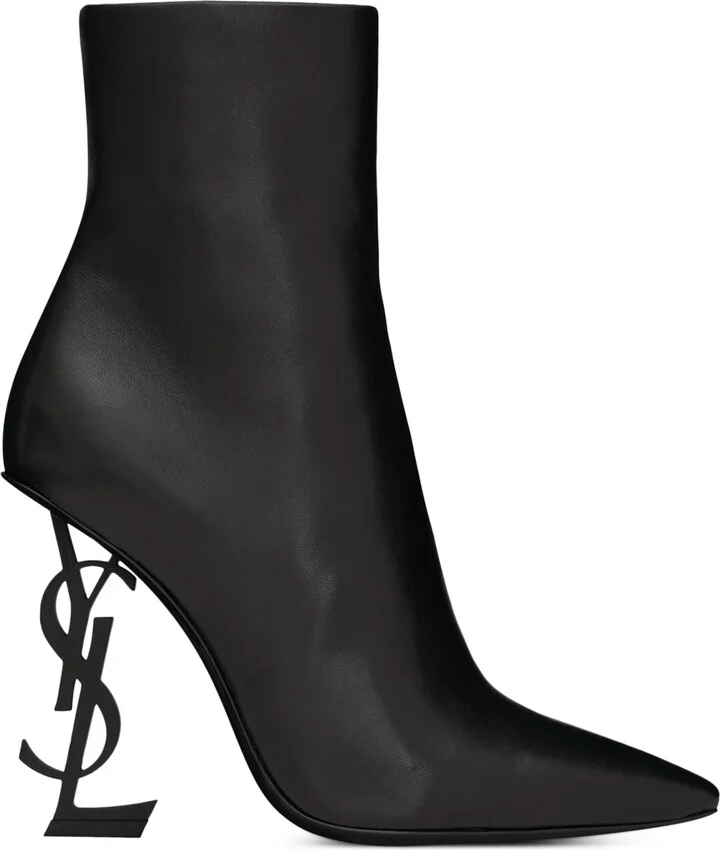 Saint Laurent Leather Opyum Boots 110