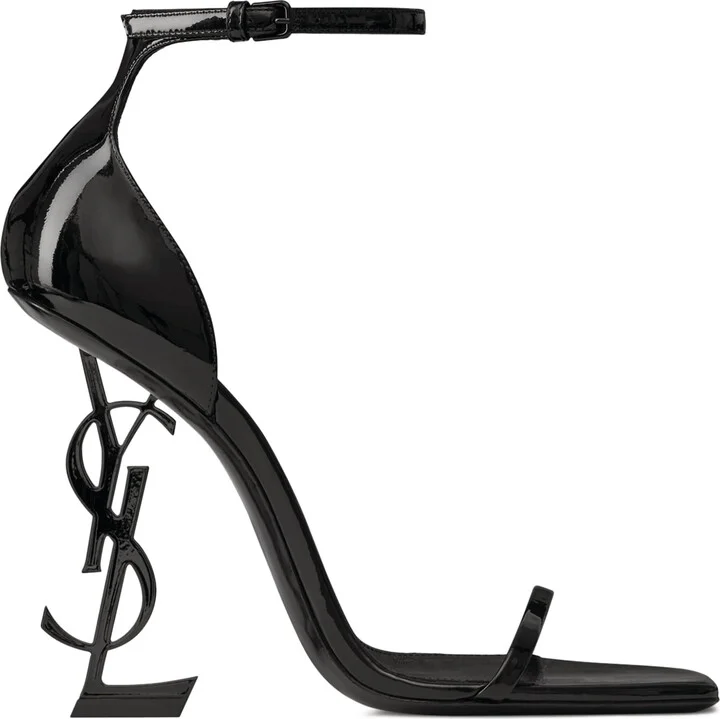 Saint Laurent Leather Opyum Sandals 110