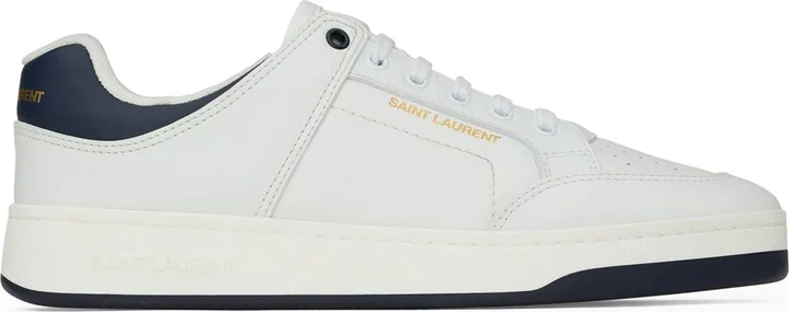 Saint Laurent Leather Sl/61 Low-Top Sneakers