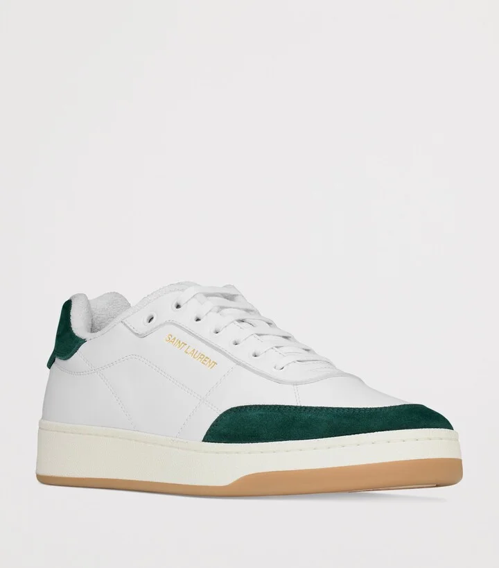 Saint Laurent Leather Sl/61 Sneakers - Image 2