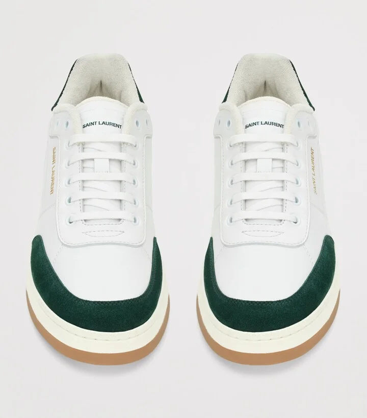 Saint Laurent Leather Sl/61 Sneakers - Image 3