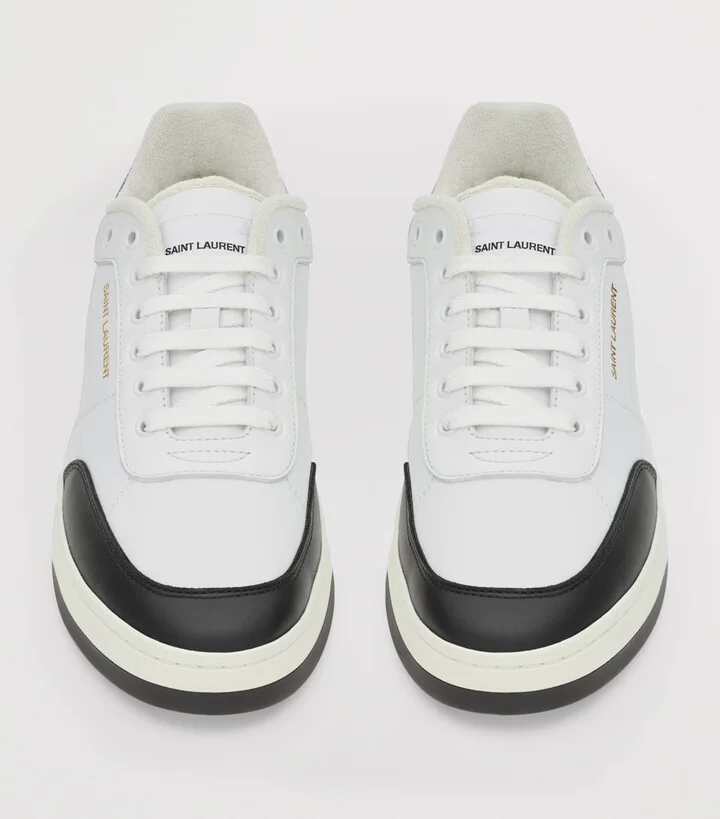 Saint Laurent Leather Sl/61 Sneakers - Image 2
