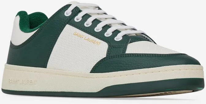 Saint Laurent Leather Sneakers Logo Sl/61 - Image 2