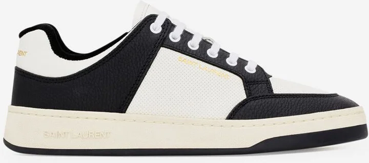 Saint Laurent Leather Sneakers Logo Sl/61