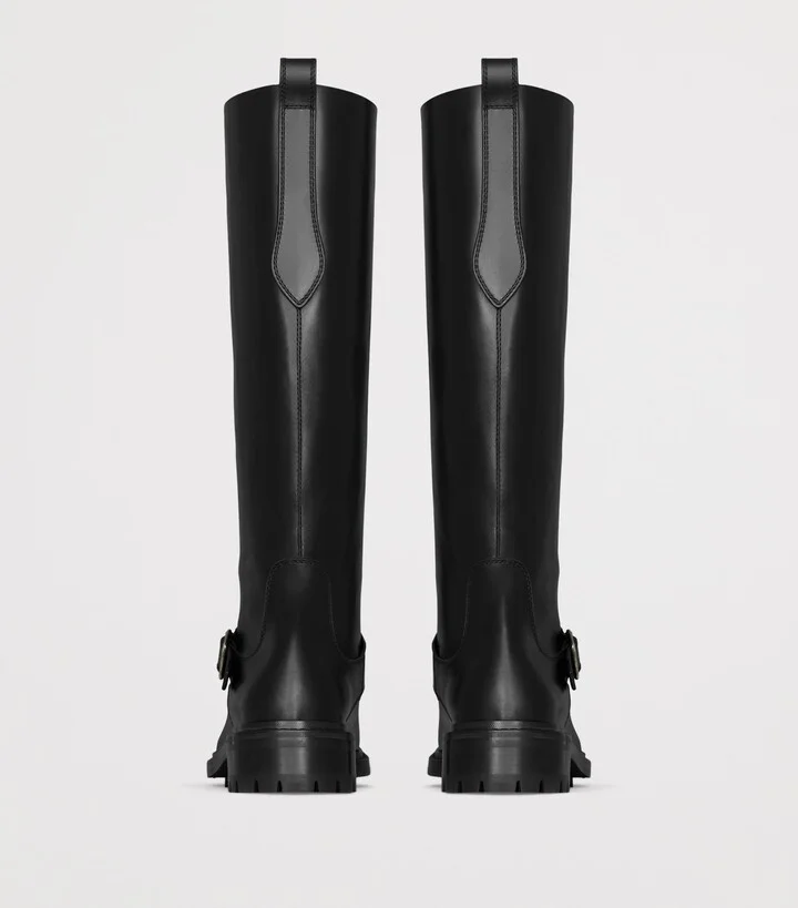 Saint Laurent Leather Vadim High Boots - Image 3