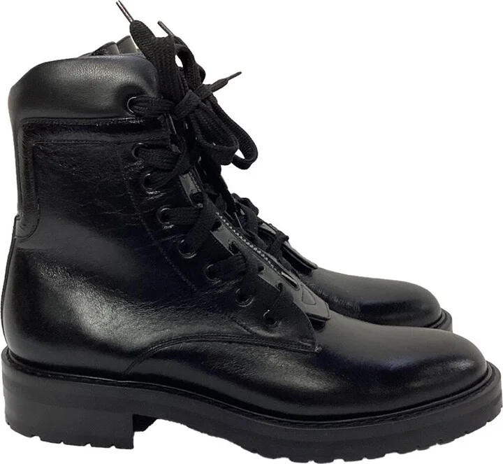 Saint Laurent Leather William 25 Front Zip Boot (Authentic Pre-Loved) - Image 2