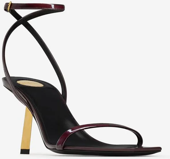 Saint Laurent Lee Patent Leather Slingbacks - Image 3