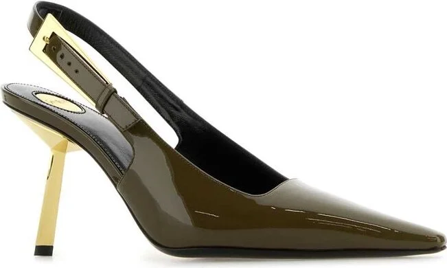 Saint Laurent Lee Slingback Shoes - Image 2