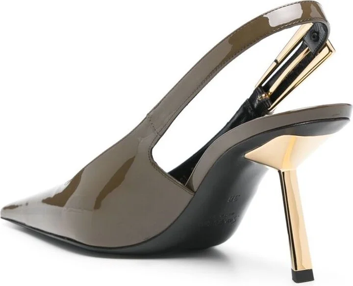 Saint Laurent Lee Slingback Shoes - Image 3