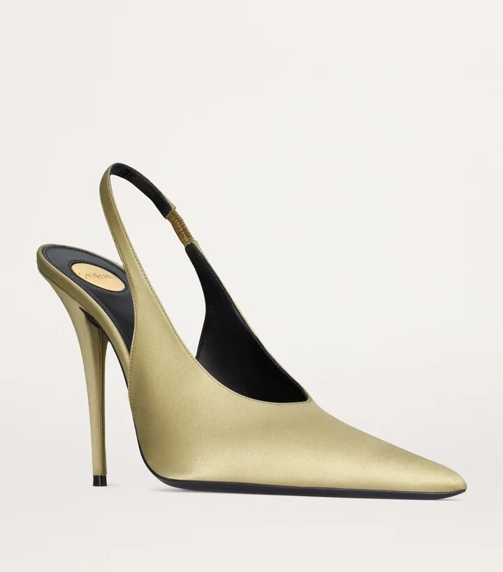 Saint Laurent L'entracte Slingback Pumps 110 - Image 2