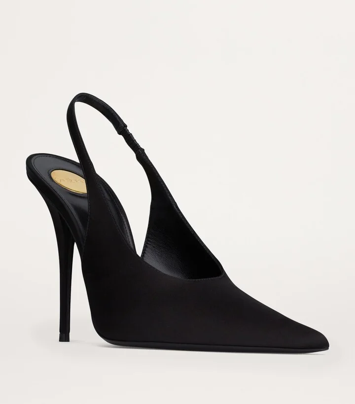 Saint Laurent L'entracte Slingback Pumps 110 - Image 2