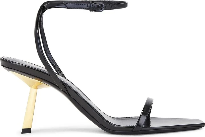 Saint Laurent Lidya Sandal in Black