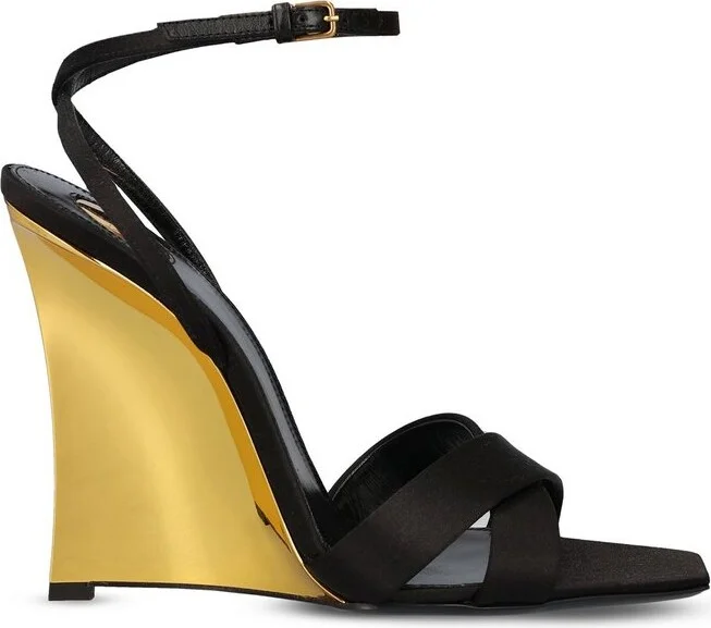 Saint Laurent Lucienne Open Toe Sandals
