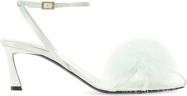 Saint Laurent Mae Pointed Toe Mules