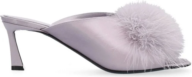 Saint Laurent Mae Slip-On Mules