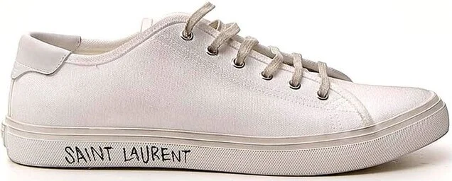 Saint Laurent Malibu Lace-Up Sneakers