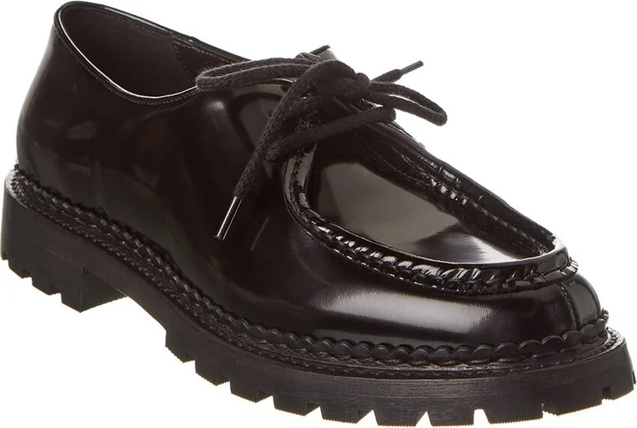Saint Laurent Malo Leather Derby