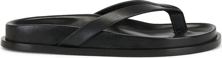 Saint Laurent Mathis Sandal in Black