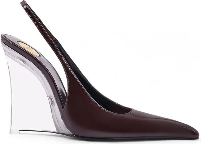 Saint Laurent Miller Wedge Pumps