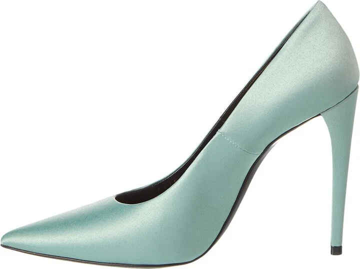 Saint Laurent Monceau 110 Satin Pump - Image 2