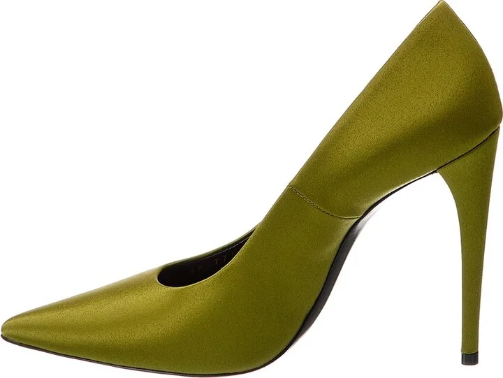 Saint Laurent Monceau 110 Satin Pump - Image 2