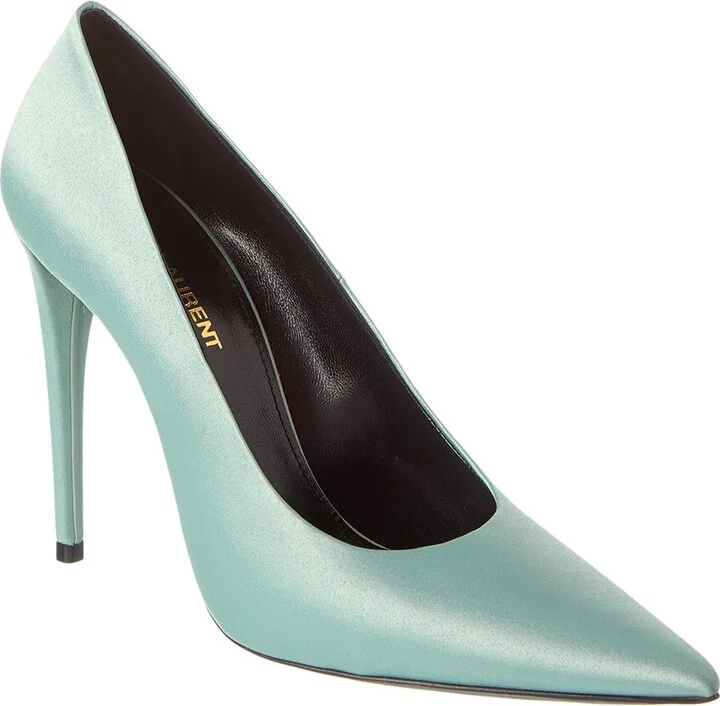 Saint Laurent Monceau 110 Satin Pump