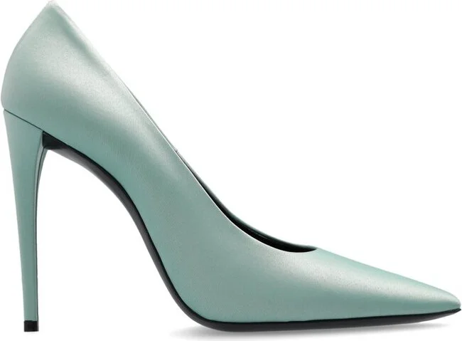 Saint Laurent Monceau Pointed Toe Pumps
