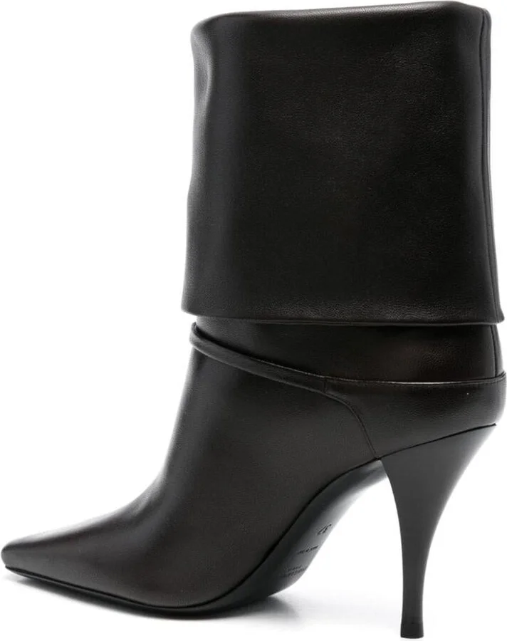 Saint Laurent Niki Leather Boots - Image 3