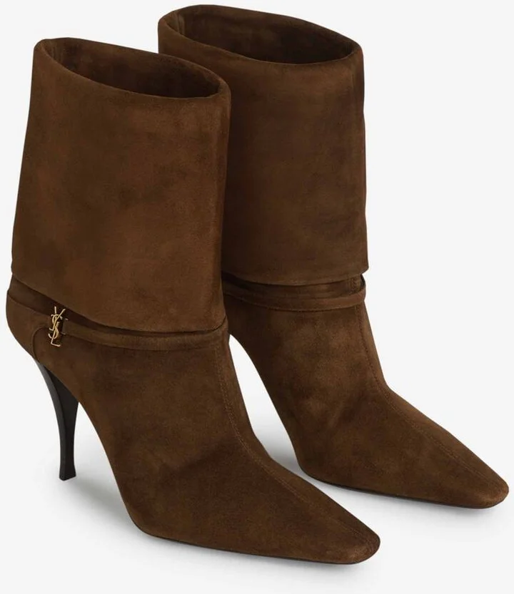 Saint Laurent Niki Logo Boots - Image 2