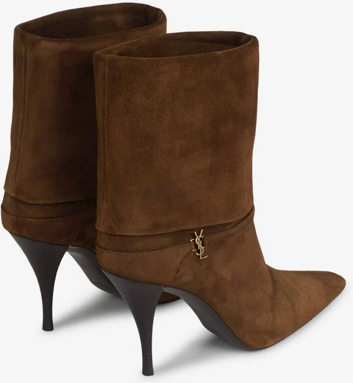Saint Laurent Niki Logo Boots - Image 3