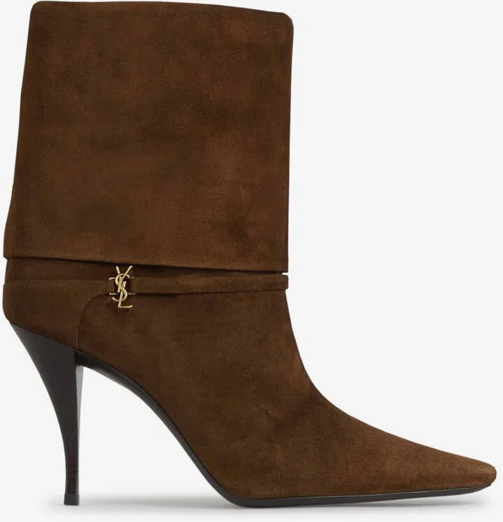 Saint Laurent Niki Logo Boots