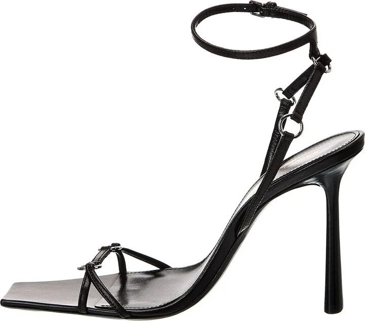 Saint Laurent Nova 105 Leather Slingback Sandal - Image 2