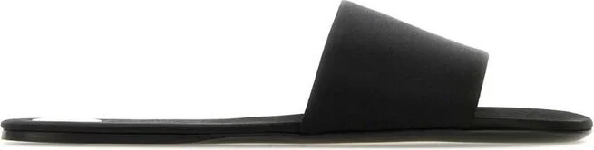 Saint Laurent Open Toe Slip-On Sandals