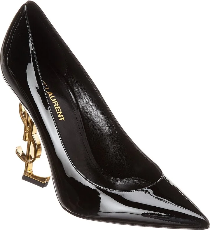 Saint Laurent Opyum 100 Patent Pump