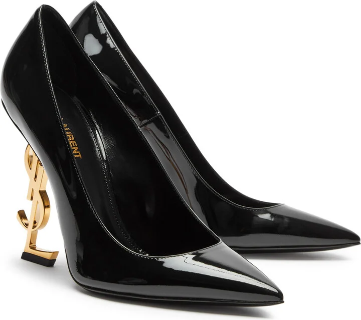 Saint Laurent Opyum 110 Patent Leather Pumps - Image 2