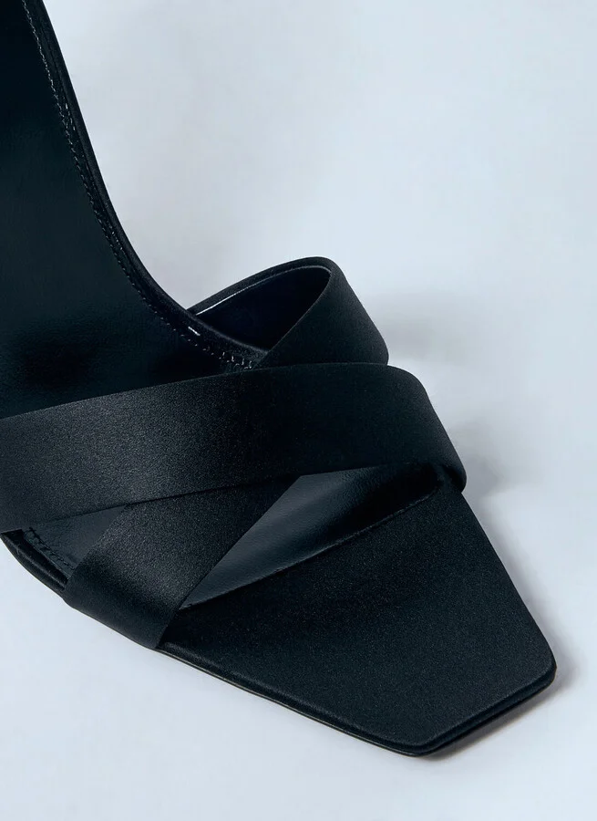 Saint Laurent Opyum 85 Sandals - Woman Heels Black Eu - 38 - Image 3