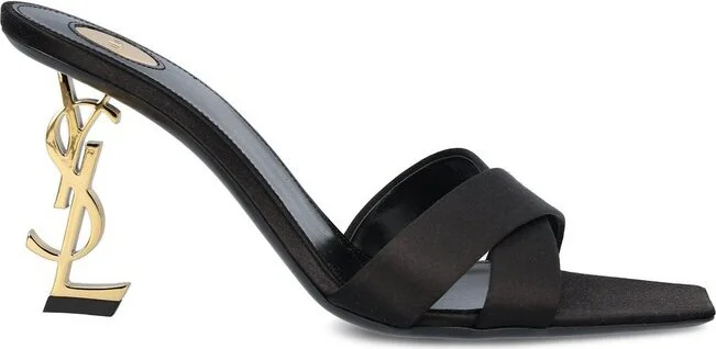 Saint Laurent Opyum Open Toe Mules