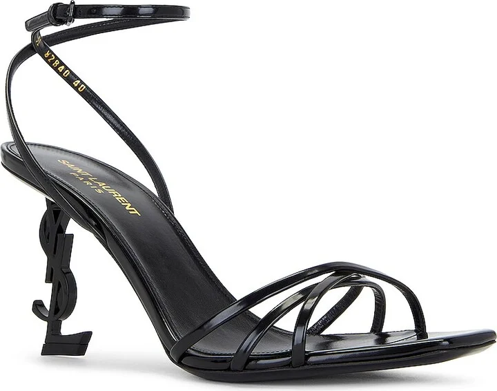Saint Laurent Opyum Sandal in Black - Image 2