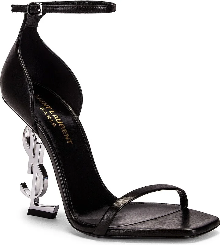 Saint Laurent Opyum YSL Heels in Black - Image 2