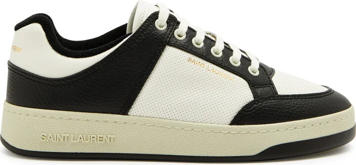 Saint Laurent Panelled Leather Sneakers