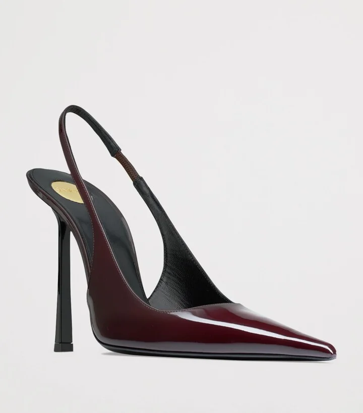 Saint Laurent Patent Leather Vendome Pumps 110 - Image 3