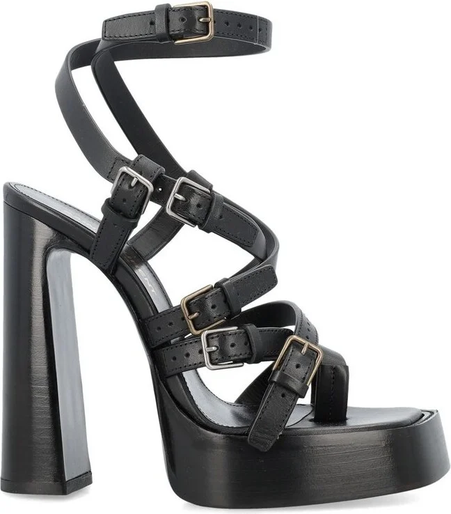 Saint Laurent Platz Platform Sandals