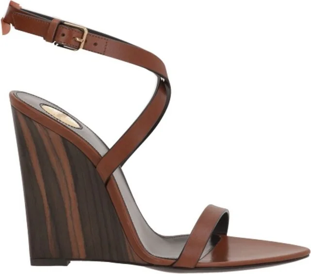 Saint Laurent Pointed Open Toe Sandals