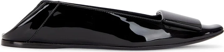 Saint Laurent Poppi Flat in Black - Image 2