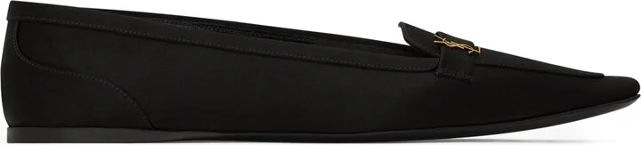 Saint Laurent Poppy Ballet Flats