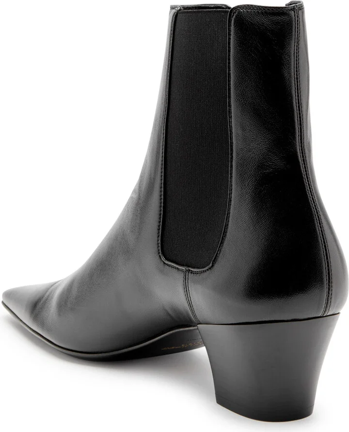 Saint Laurent Rainer 55 Leather Chelsea Boots - Image 2