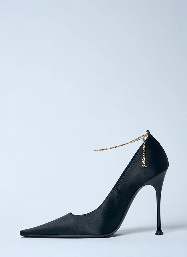 Saint Laurent Régine Pumps - Woman Heels Black Eu - 38 - Image 4