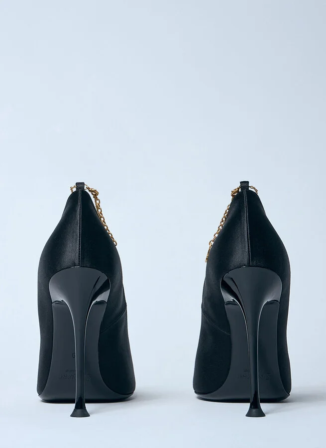Saint Laurent Régine Pumps - Woman Heels Black Eu - 38 - Image 6
