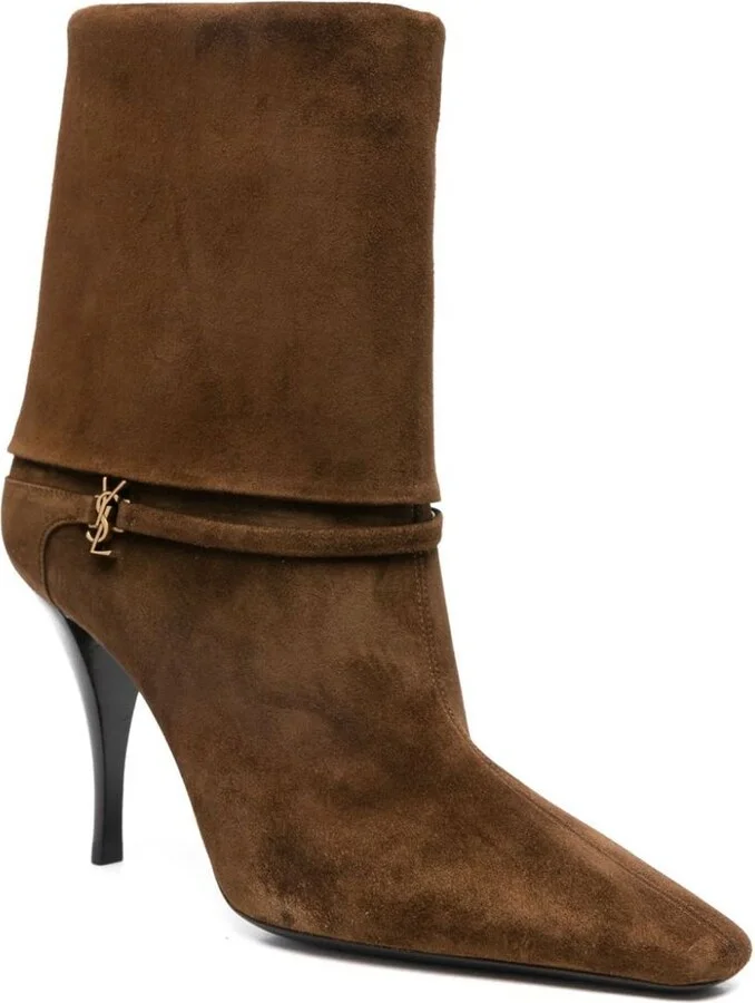 Saint Laurent Ricky 90 Dream Booties Shoes - Image 2