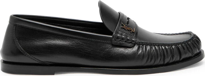 Saint Laurent Ryan Leather Loafers